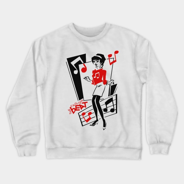 The English Beat 90s Crewneck Sweatshirt by Ilustra Zee Art